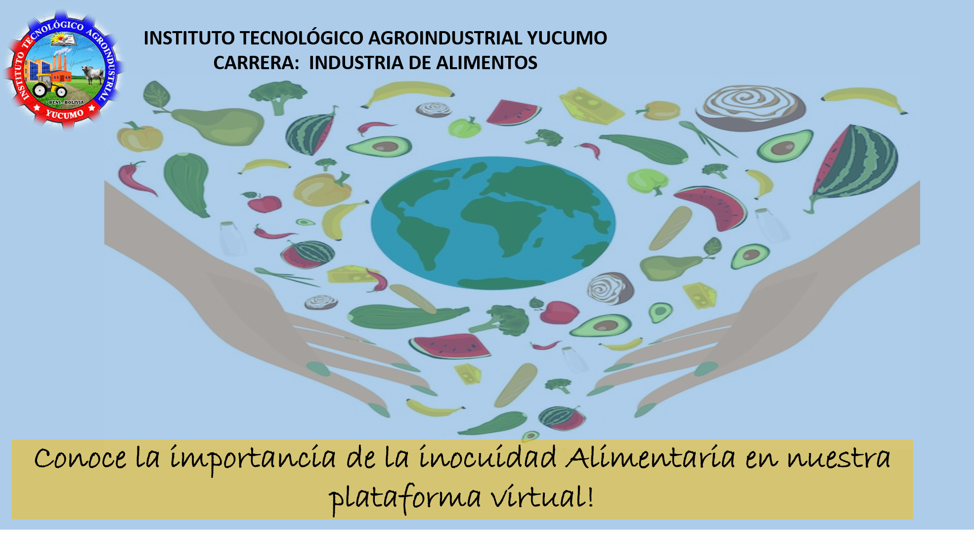 Plataforma Virtual de la Carrera Industria de Alimentos ITAY